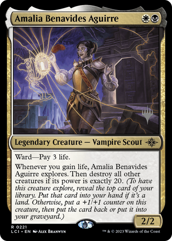 Amalia Benavides Aguirre (Promo Pack) [The Lost Caverns of Ixalan Promos] - The Mythic Store | 24h Order Processing
