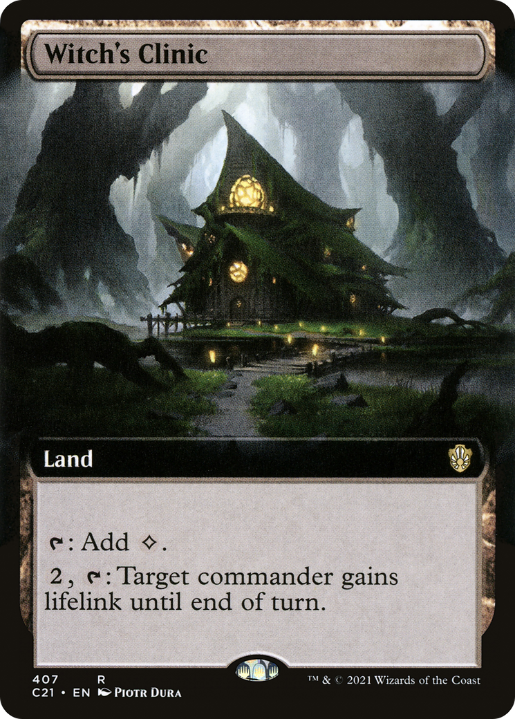 Witch's Clinic (Extended Art) [Commander 2021] - The Mythic Store | 24h Order Processing