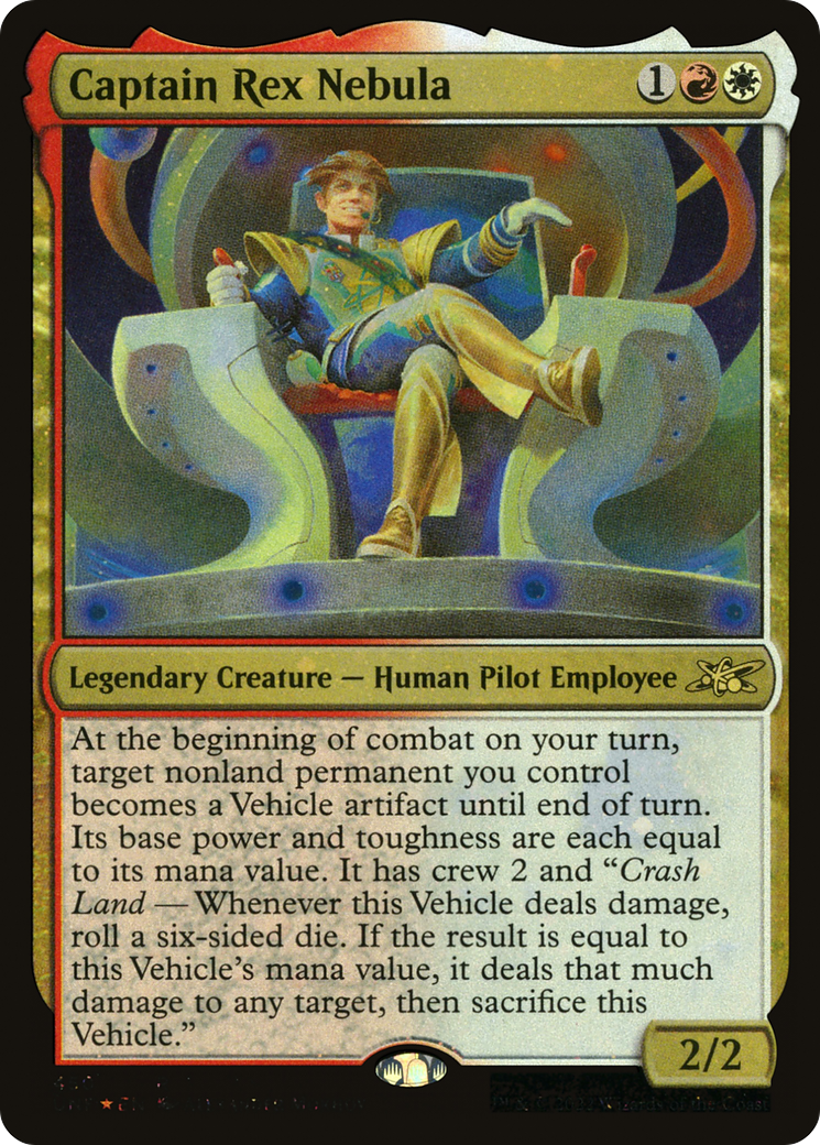 Captain Rex Nebula (Galaxy Foil) [Unfinity] - The Mythic Store | 24h Order Processing