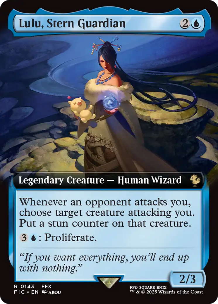 Lulu, Stern Guardian (Extended Art) [FINAL FANTASY Commander] - The Mythic Store | 24h Order Processing
