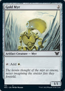 Gold Myr [Kamigawa: Neon Dynasty Commander] - The Mythic Store | 24h Order Processing