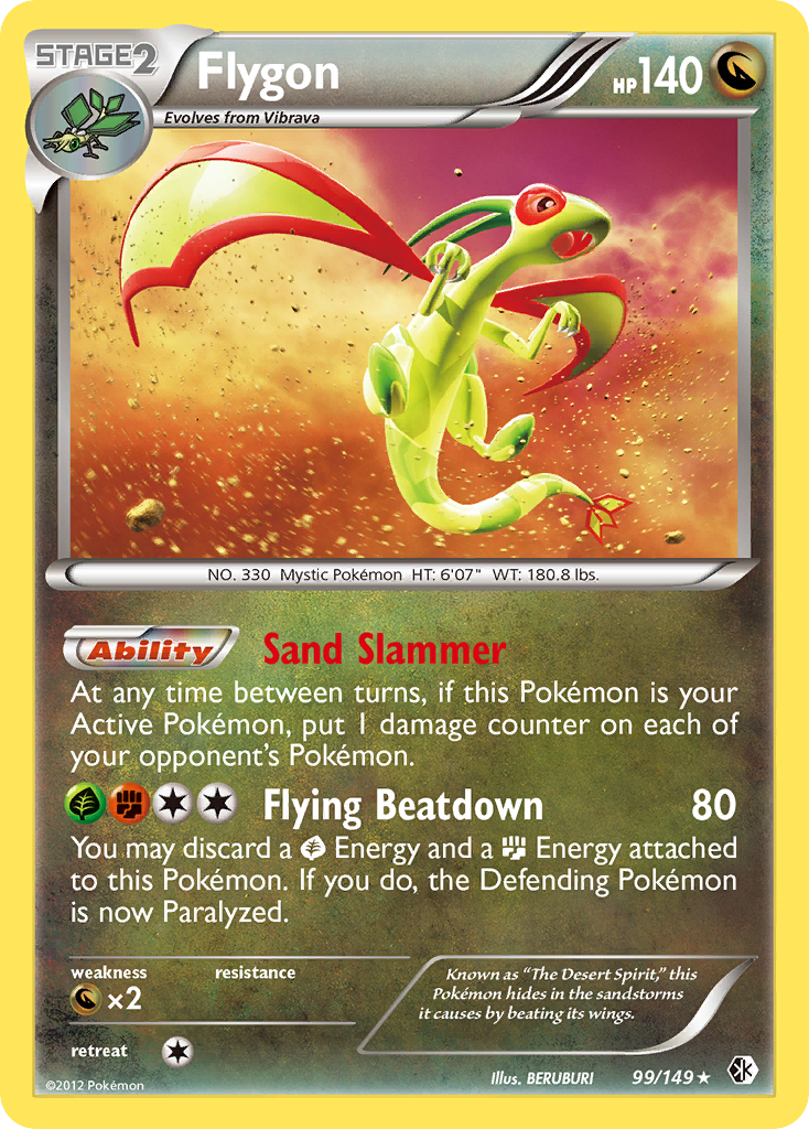 Flygon (99/149) [Black & White: Boundaries Crossed] - The Mythic Store | 24h Order Processing