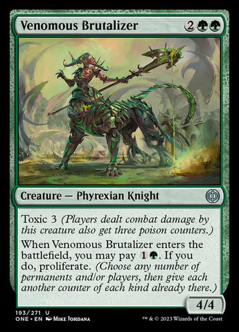 Venomous Brutalizer [Phyrexia: All Will Be One] - The Mythic Store | 24h Order Processing