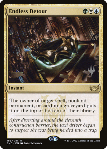 Endless Detour (Promo Pack) [Streets of New Capenna Promos] - The Mythic Store | 24h Order Processing