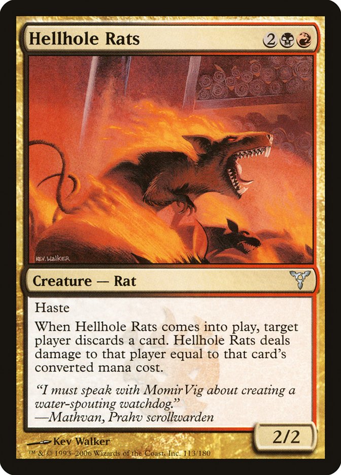 Hellhole Rats [Dissension] - The Mythic Store | 24h Order Processing