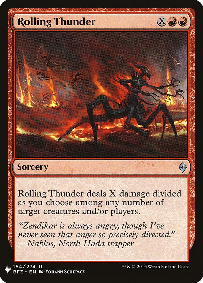 Rolling Thunder [Mystery Booster] - The Mythic Store | 24h Order Processing
