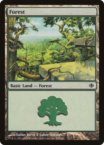 Forest (247) [Shards of Alara] - The Mythic Store | 24h Order Processing