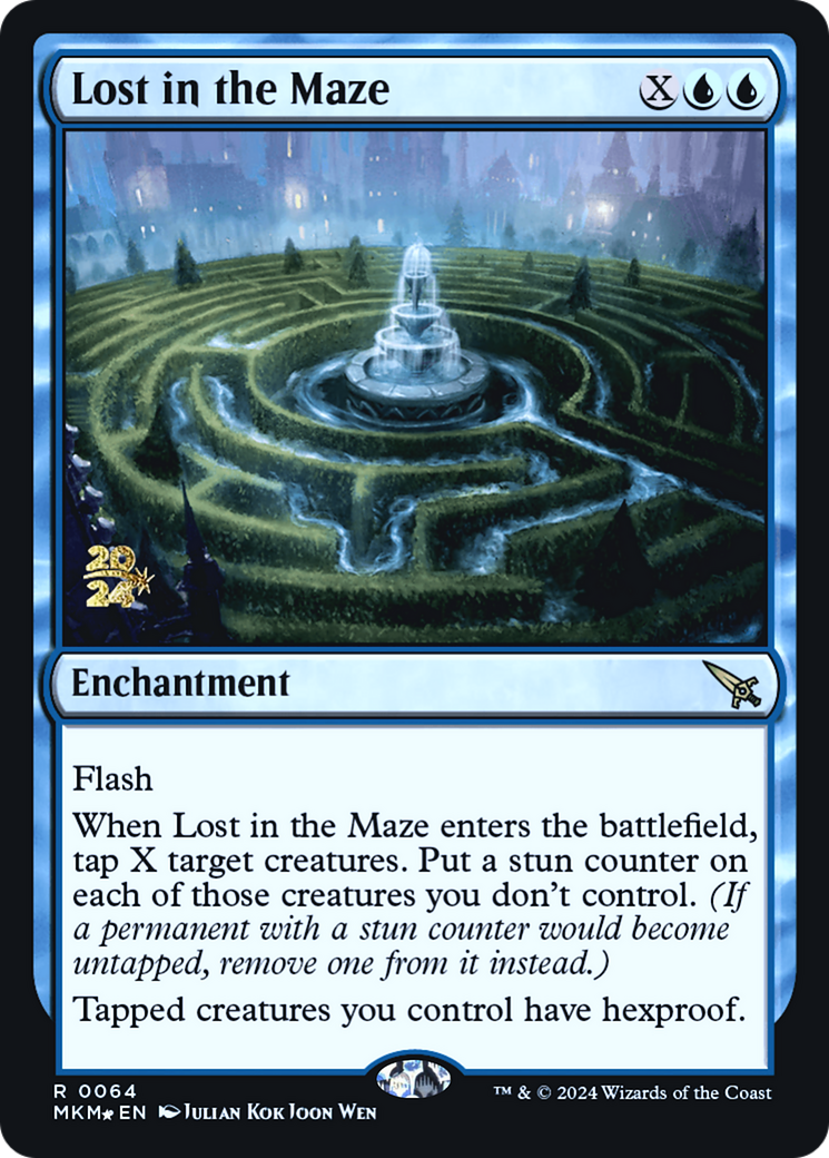 Lost in the Maze [Murders at Karlov Manor Prerelease Promos] - The Mythic Store | 24h Order Processing