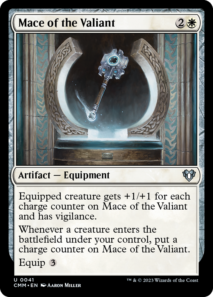 Mace of the Valiant [Commander Masters] - The Mythic Store | 24h Order Processing