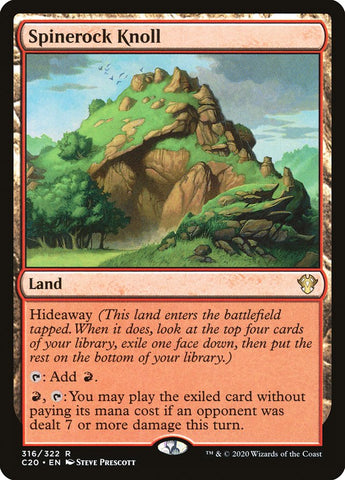 Spinerock Knoll [Commander 2020] - The Mythic Store | 24h Order Processing
