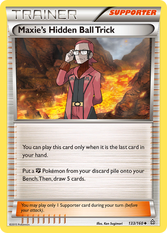 Maxie's Hidden Ball Trick (133/160) [XY: Primal Clash] - The Mythic Store | 24h Order Processing