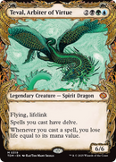 Teval, Arbiter of Virtue (Showcase) [Tarkir: Dragonstorm] - The Mythic Store | 24h Order Processing