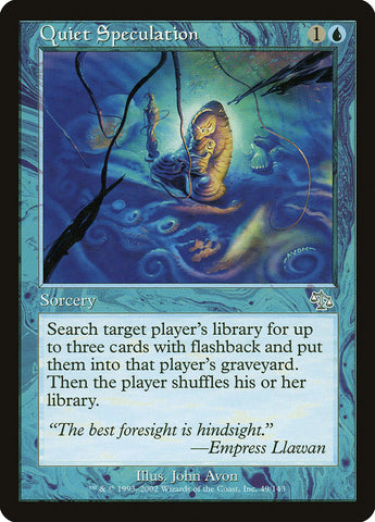 Quiet Speculation [Judgment] - The Mythic Store | 24h Order Processing