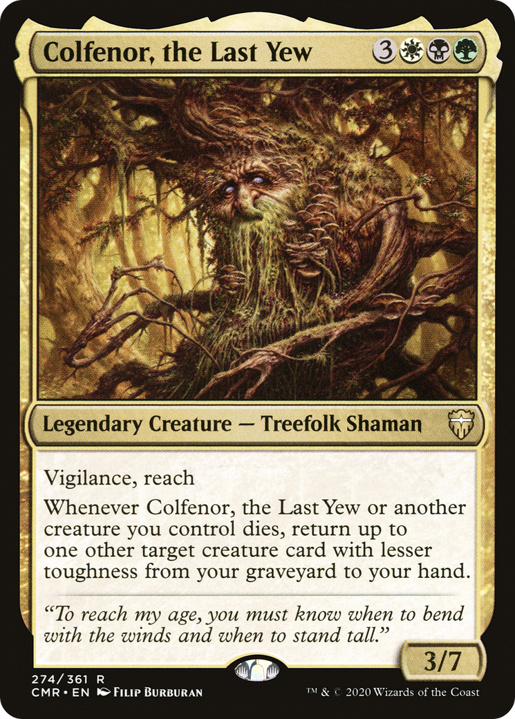 Colfenor, the Last Yew [Commander Legends] - The Mythic Store | 24h Order Processing