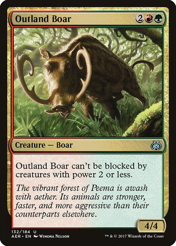 Outland Boar [Aether Revolt] - The Mythic Store | 24h Order Processing
