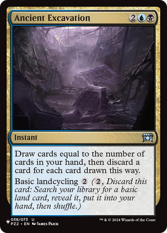 Ancient Excavation [The List] - The Mythic Store | 24h Order Processing