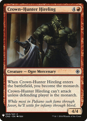 Crown-Hunter Hireling [Mystery Booster] - The Mythic Store | 24h Order Processing