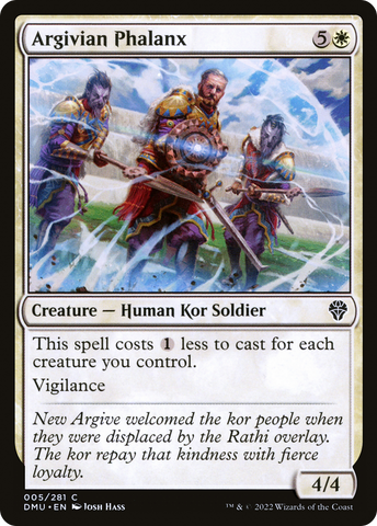 Argivian Phalanx [Dominaria United] - The Mythic Store | 24h Order Processing
