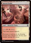 Sacred Peaks [Secrets of Strixhaven Commander] - The Mythic Store | 24h Order Processing