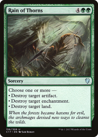 Rain of Thorns [Commander 2017] - The Mythic Store | 24h Order Processing
