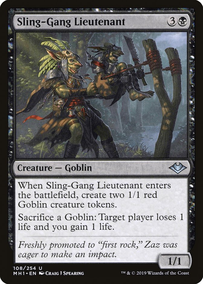 Sling-Gang Lieutenant [Modern Horizons] - The Mythic Store | 24h Order Processing