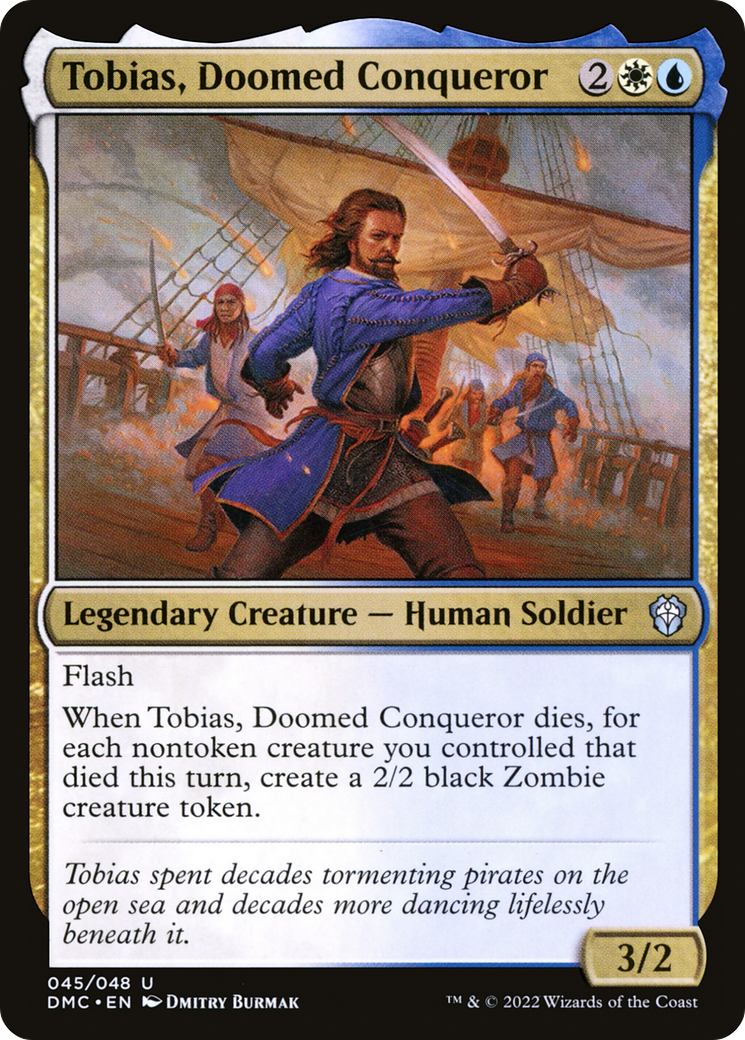 Tobias, Doomed Conqueror [Dominaria United Commander] - The Mythic Store | 24h Order Processing