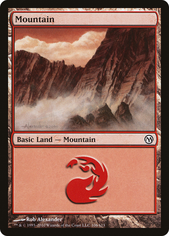 Mountain (106) [Duels of the Planeswalkers] - The Mythic Store | 24h Order Processing