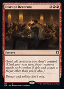 Disrupt Decorum [Commander Legends: Battle for Baldur's Gate] - The Mythic Store | 24h Order Processing