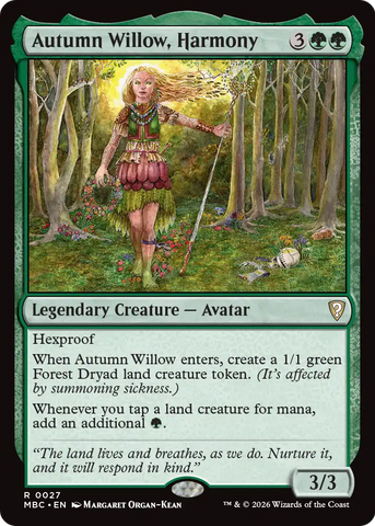 Autumn Willow, Harmony [Mystery Booster: Commander Edition] - The Mythic Store | 24h Order Processing