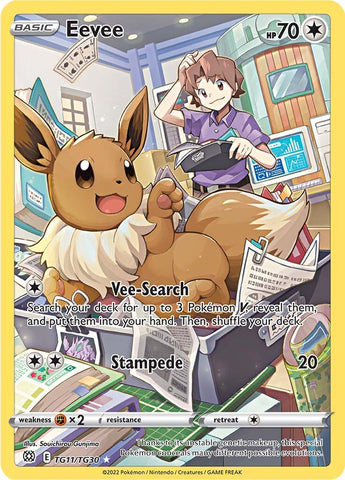 Eevee (TG11/TG30) [Sword & Shield: Brilliant Stars] - The Mythic Store | 24h Order Processing