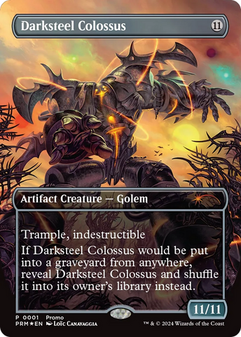 Darksteel Colossus [Wizards Play Network 2024] - The Mythic Store | 24h Order Processing