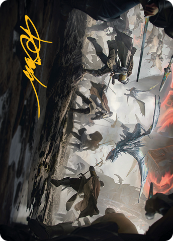 Invasion of Dominaria Art Card (Gold-Stamped Signature) [March of the Machine Art Series] - The Mythic Store | 24h Order Processing