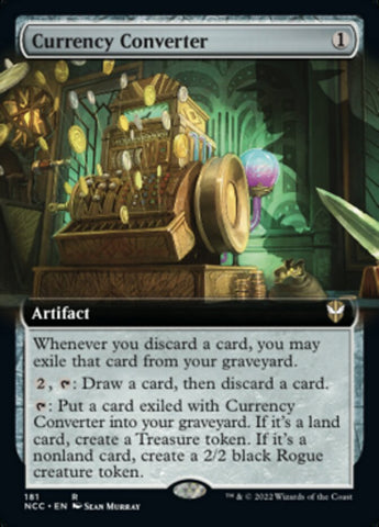 Currency Converter (Extended Art) [Streets of New Capenna Commander] - The Mythic Store | 24h Order Processing