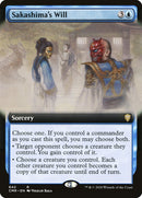Sakashima's Will (Extended Art) [Commander Legends] - The Mythic Store | 24h Order Processing