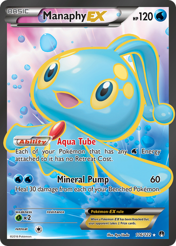 Manaphy EX (116/122) [XY: BREAKpoint] - The Mythic Store | 24h Order Processing