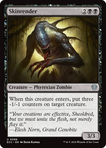 Skinrender [Lorwyn Eclipsed Commander]