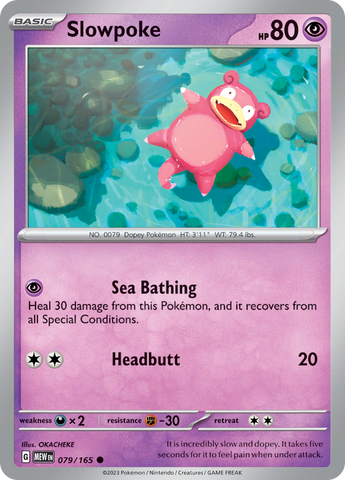 Slowpoke (079/165) [Scarlet & Violet 151] - The Mythic Store | 24h Order Processing