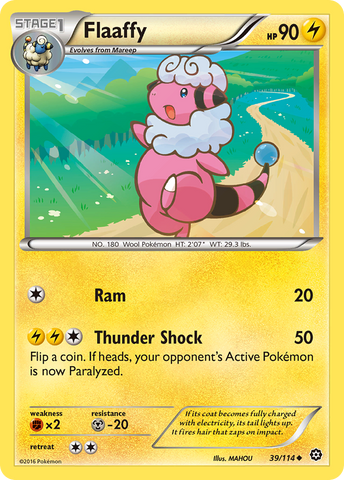 Flaaffy (39/114) [XY: Steam Siege] - The Mythic Store | 24h Order Processing
