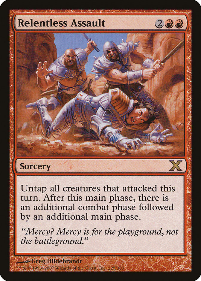 Relentless Assault [Tenth Edition] - The Mythic Store | 24h Order Processing