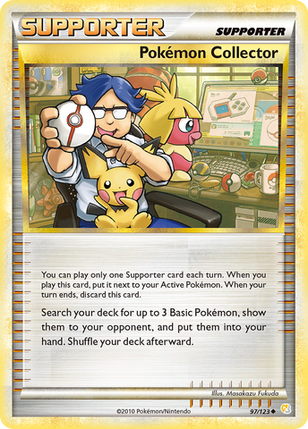 Pokemon Collector (97/123) [HeartGold & SoulSilver: Base Set] - The Mythic Store | 24h Order Processing