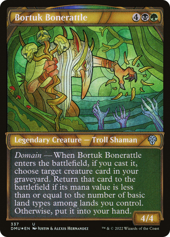 Bortuk Bonerattle (Showcase Textured) [Dominaria United] - The Mythic Store | 24h Order Processing