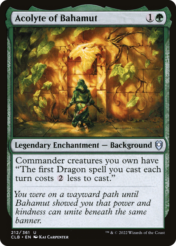 Acolyte of Bahamut [Commander Legends: Battle for Baldur's Gate] - The Mythic Store | 24h Order Processing