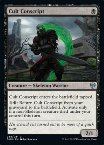 Cult Conscript [Dominaria United] - The Mythic Store | 24h Order Processing