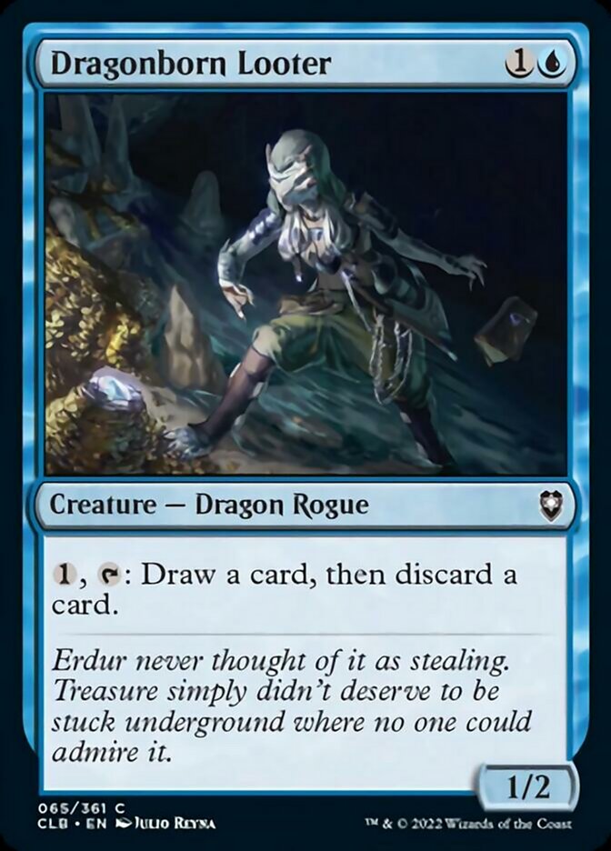 Dragonborn Looter [Commander Legends: Battle for Baldur's Gate] - The Mythic Store | 24h Order Processing