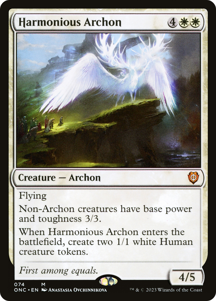 Harmonious Archon [Phyrexia: All Will Be One Commander] - The Mythic Store | 24h Order Processing