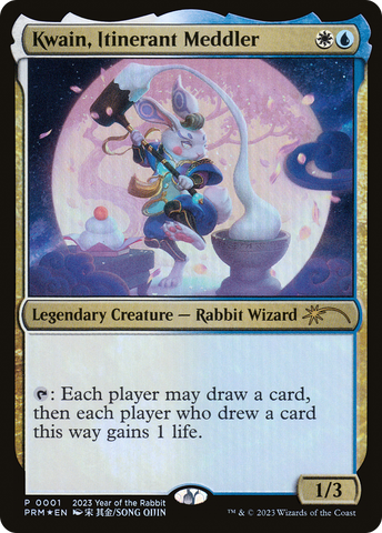 Kwain, Itinerant Meddler [Year of the Rabbit 2023] - The Mythic Store | 24h Order Processing
