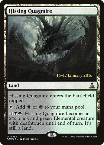 Hissing Quagmire [Oath of the Gatewatch Prerelease Promos] - The Mythic Store | 24h Order Processing