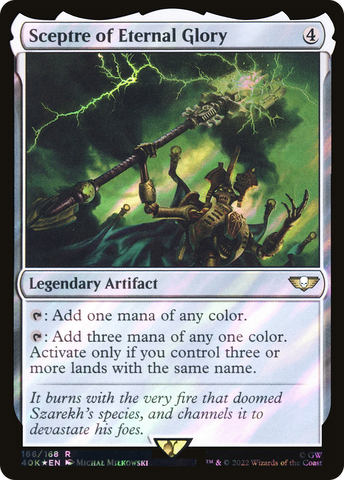 Sceptre of Eternal Glory (Surge Foil) [Warhammer 40,000] - The Mythic Store | 24h Order Processing