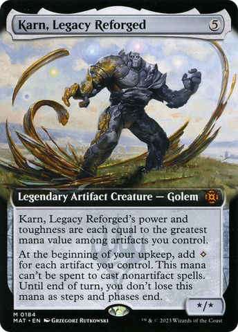 Karn, Legacy Reforged (Extended Art) [March of the Machine: The Aftermath] - The Mythic Store | 24h Order Processing