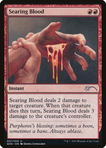 Searing Blood [Pioneer Challenger Decks 2021] - The Mythic Store | 24h Order Processing